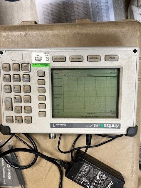 10 Anritsu S331D Site Master Cable & Antenna Analyzer SiteMaster S331