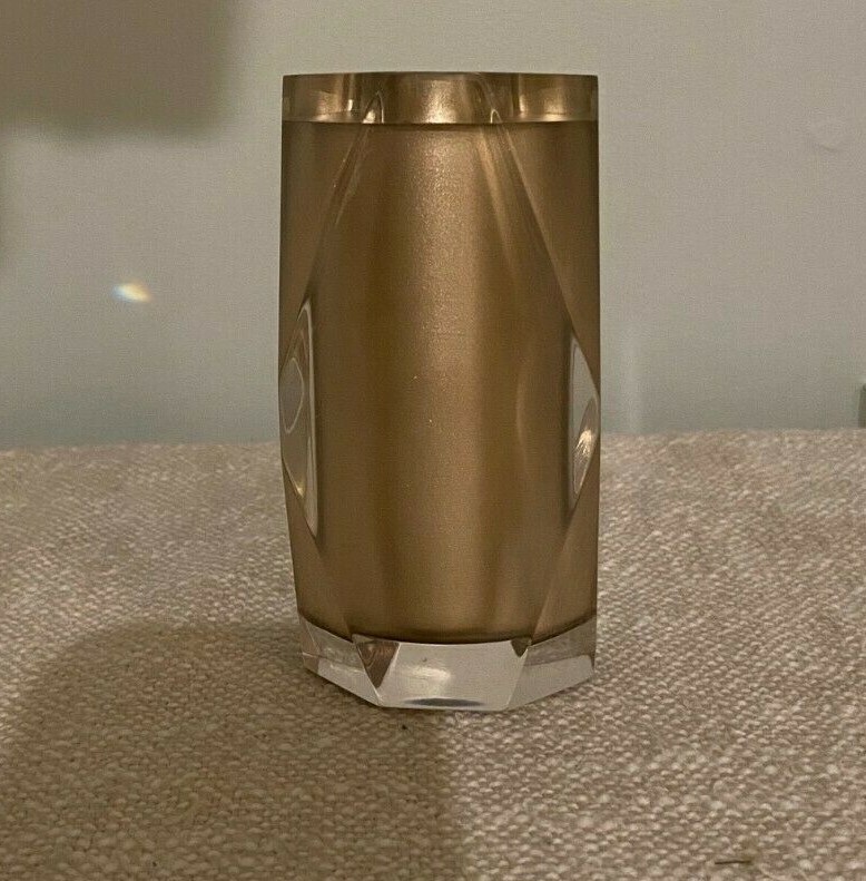 Taymor Ice Gold Toothbrush Holder