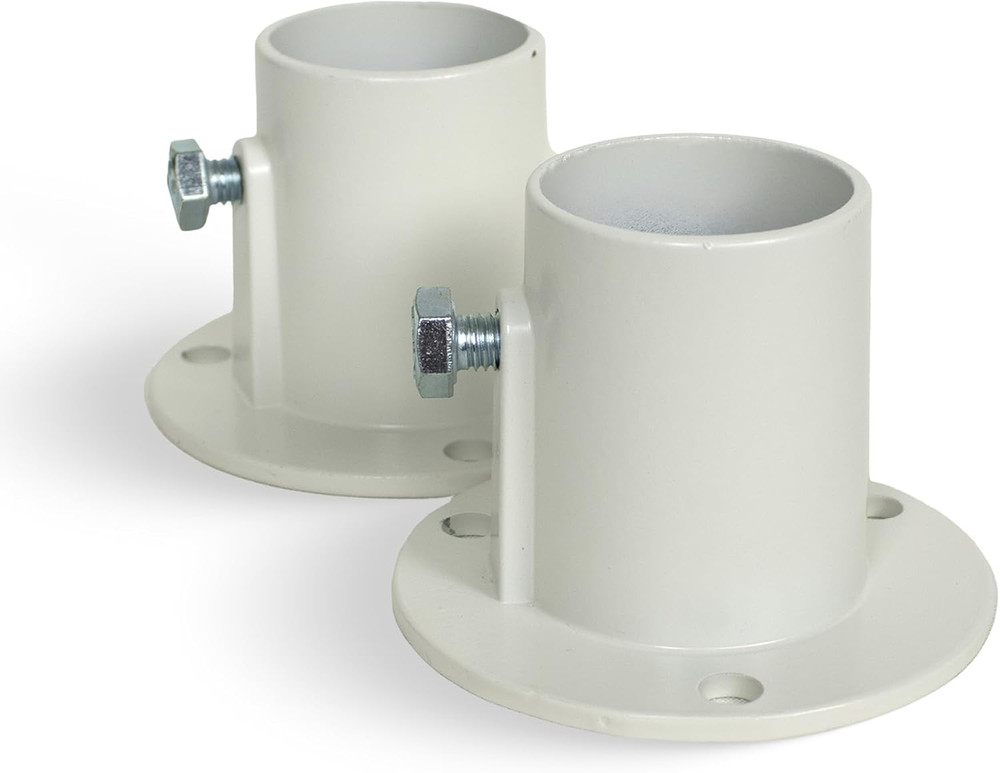 NE1228PR Aluminum Deck Flanges for above Ground Pool Ladder - Pair