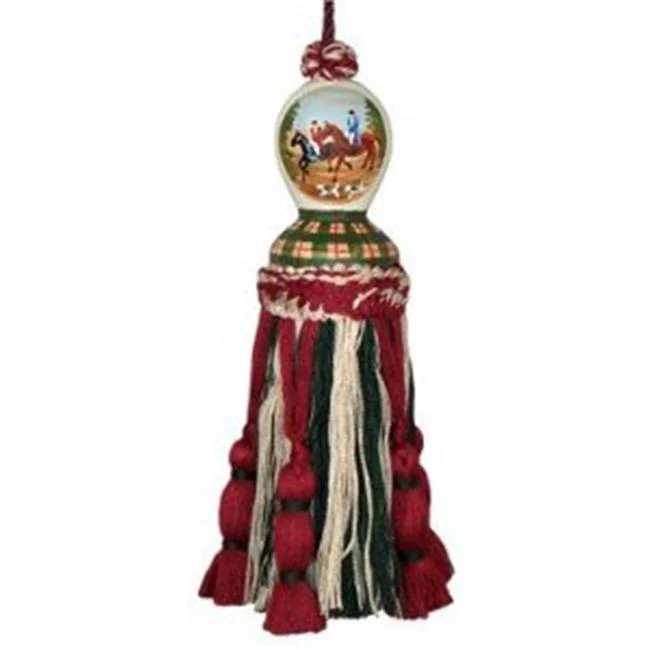 123 Creations C453 Hunt hand painted tassel