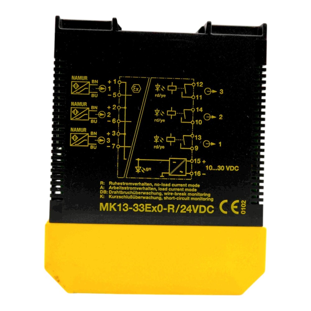 TURCK MK13-33EX0-R/24VDC ISOLATING SHIFT AMPLIFIER