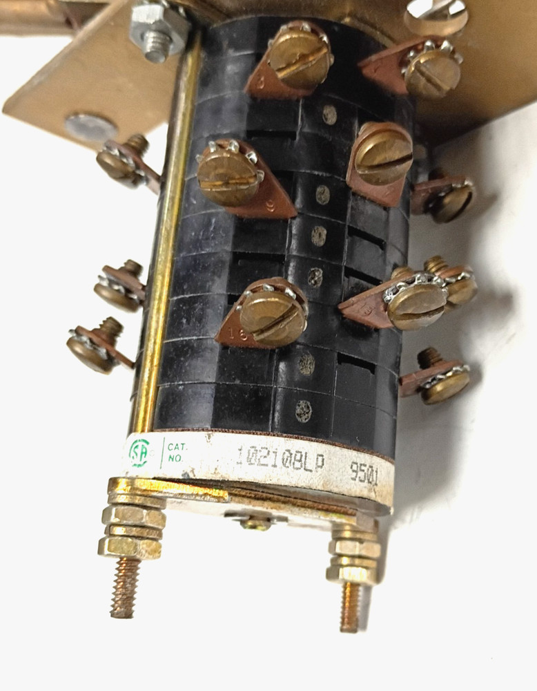 ELECTROSWITCH TOC SWITCH ASSEMBLY / ROTARY CAT# 102108LP 9501