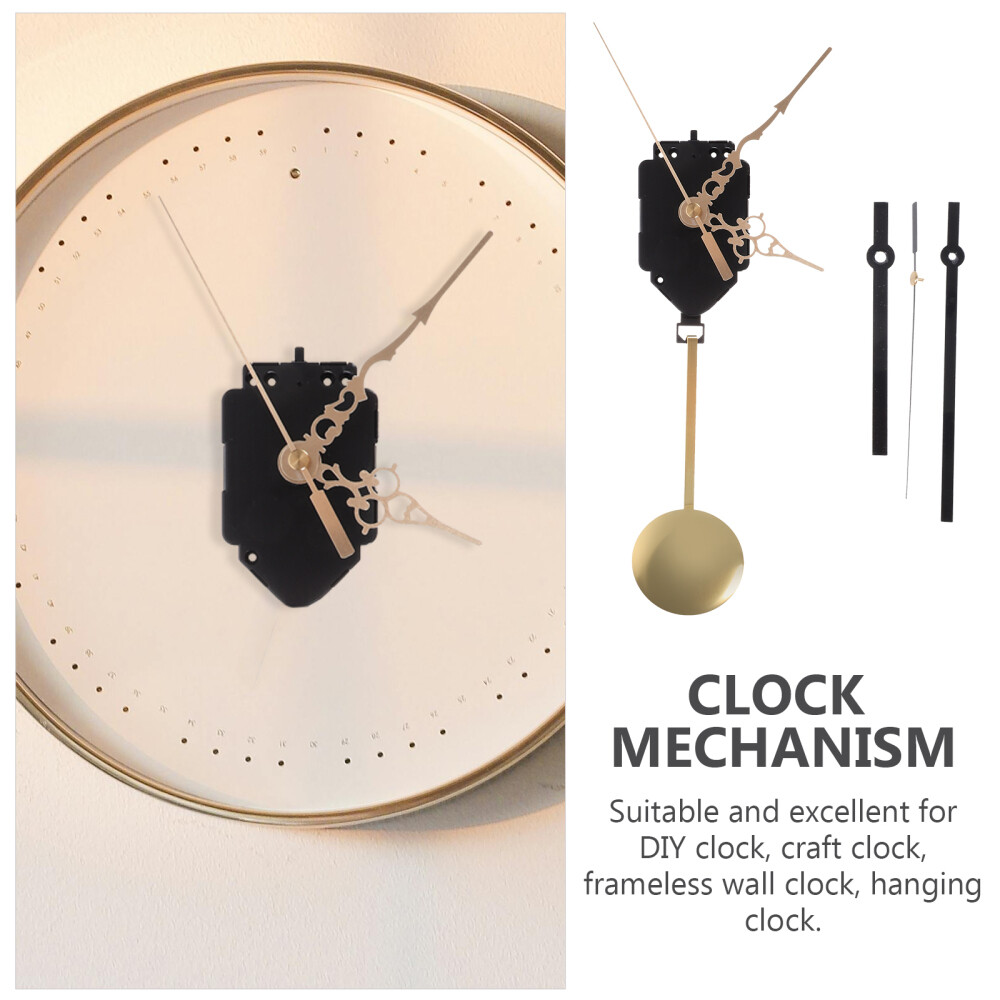 Quartz Pendulum Clock Movement Wall Mechanism Battery Mechanical Suite