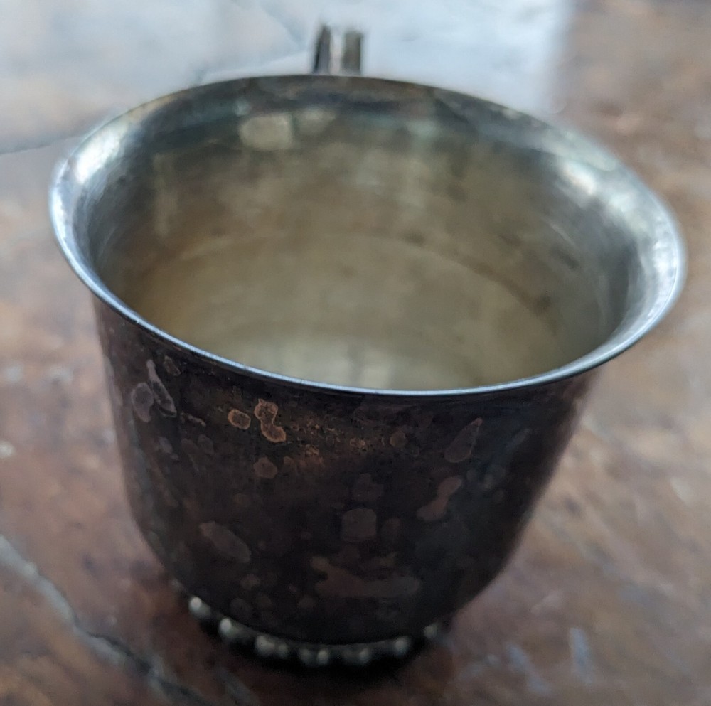Vintage Silverplated Leonard Baby Cup