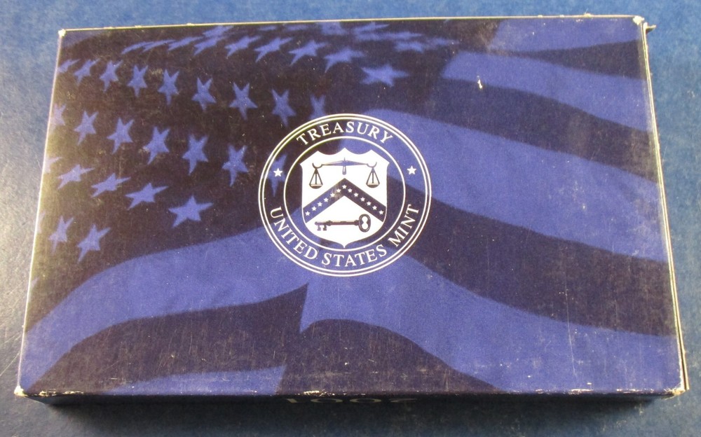 2001 Clad Proof Set w/ OGP - 10 Coins (07)