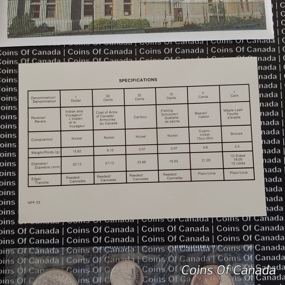 1987 Canada Prooflike 6 Coin Original Set Multiple Sets Available #coinsofcanada