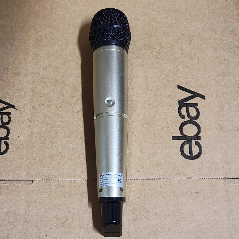 Magic Sing EX23DTH Microphone ENTER TECH WIRELESS MIC MODEL Magic Duet(EX23DTH)