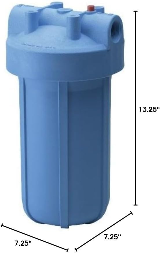 Culligan HD-950A Heavy-Duty Blue Filter Housing Shelf Pull Open Box