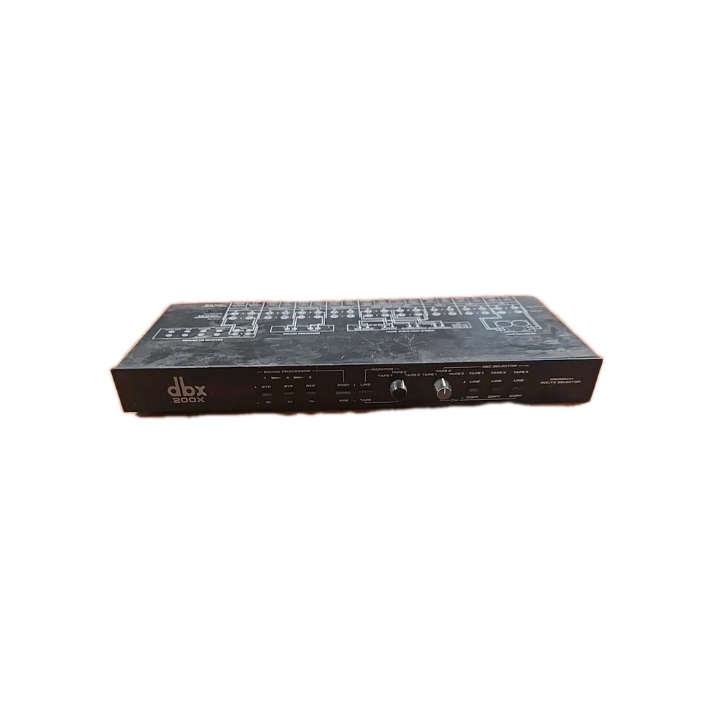 dbx 200x Program Route Selector