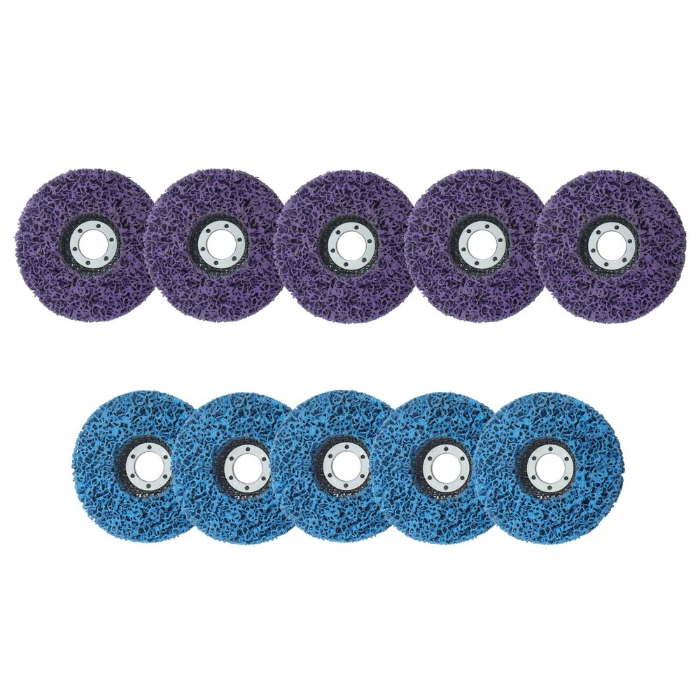 4.5 Inch Strip Discs Stripping Wheel 10 Pack Rust Remover Angle Grinding Discs