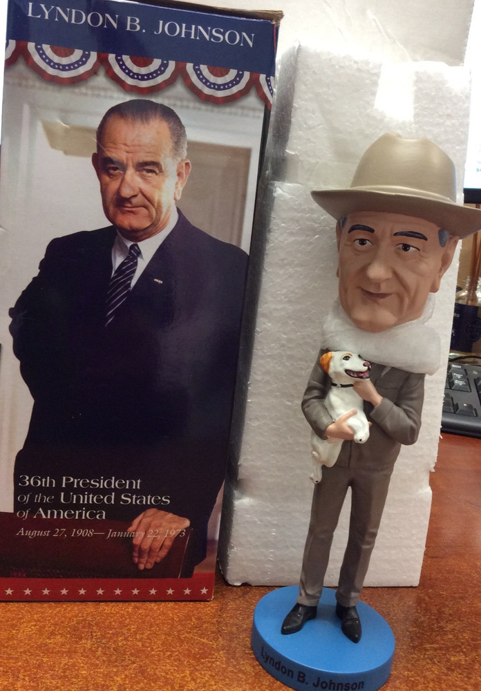 Royal Bobbles Lyndon B. Johnson Bobblehead