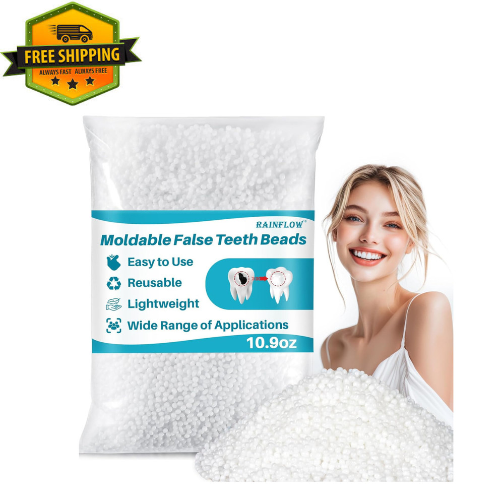 100G Bead Teeth Tooth Solid Gel Replacement Moldable Thermal Fitting Bead Teeth
