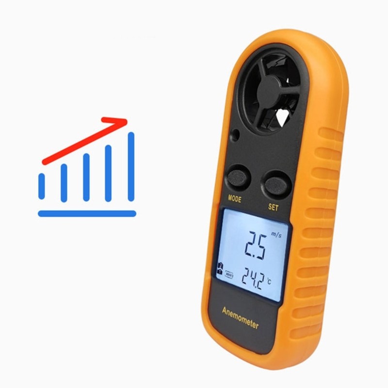 Digital Anemometer Handheld Wind Speed Meter