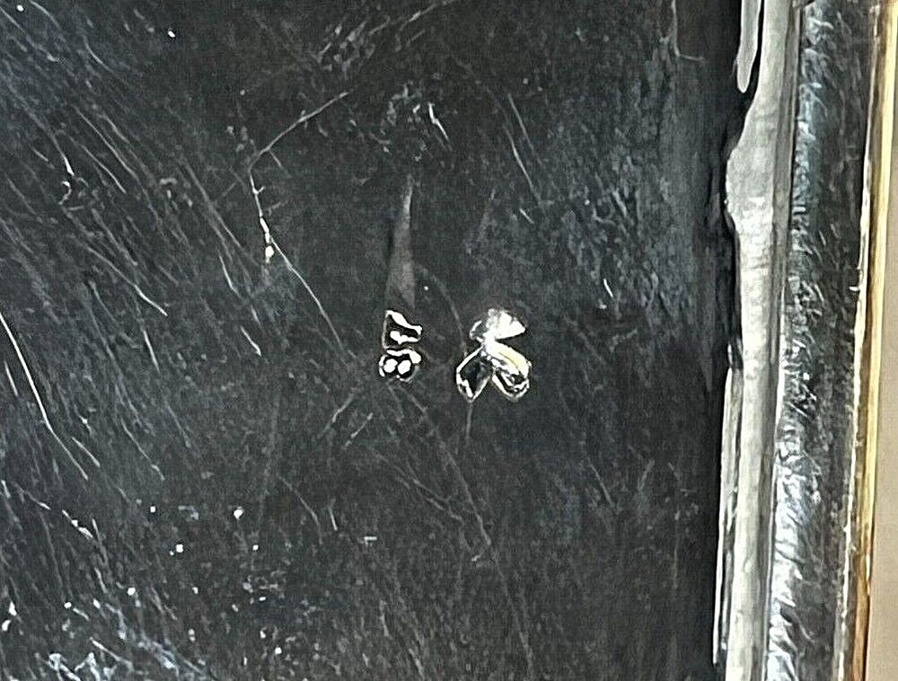 WALKER AND HALL SILVER PLATE DOUBLE HANDLE GALLERY TRAY