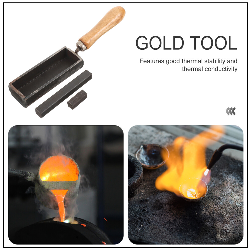 Casting Ingot Molds Refining Scrap Graphite Gold Tool Silver