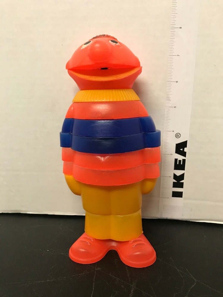 Vintage Sesame Street Ernie Stacking Toy