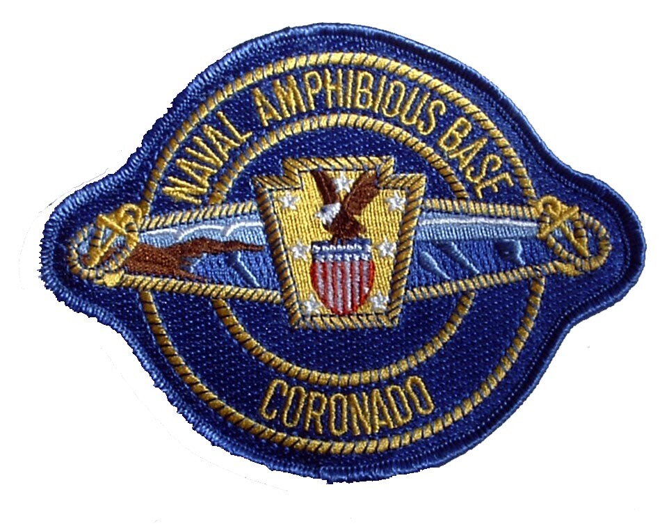 Naval Amphibious Base NAB Coronado Jacket Patch