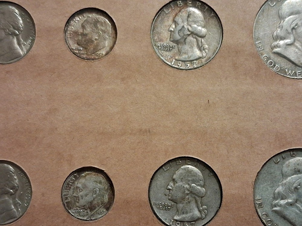 1957 mint set p And d