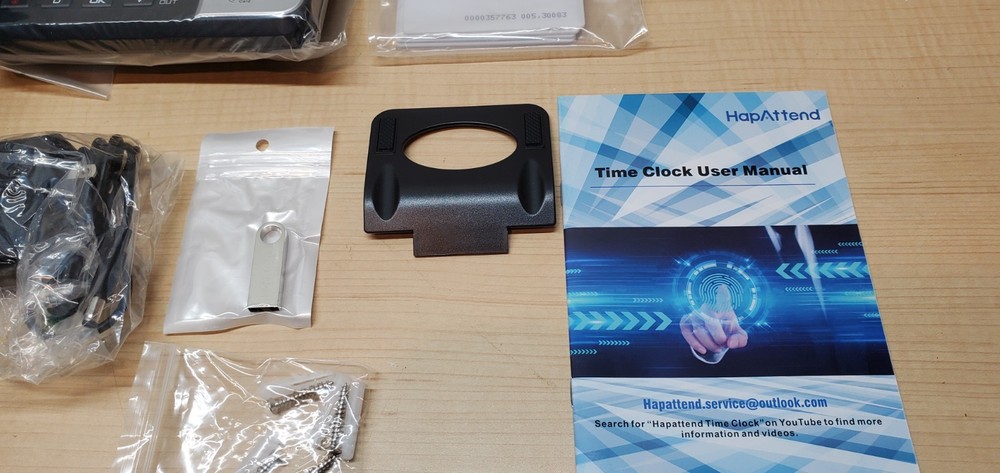 HapAttend - Time Clock - Fingerprint Time Clock