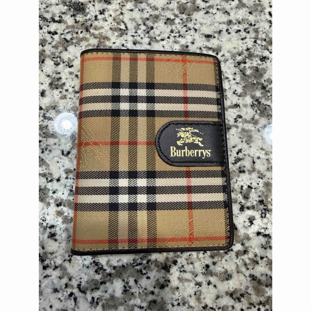 Burberrys Plaid Notebook Cover