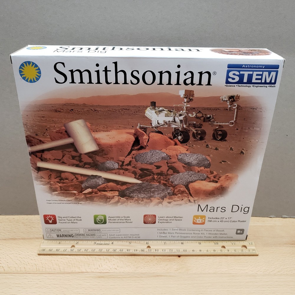 Smithsonian STEM Mars Dig Science Geology Space Exploration