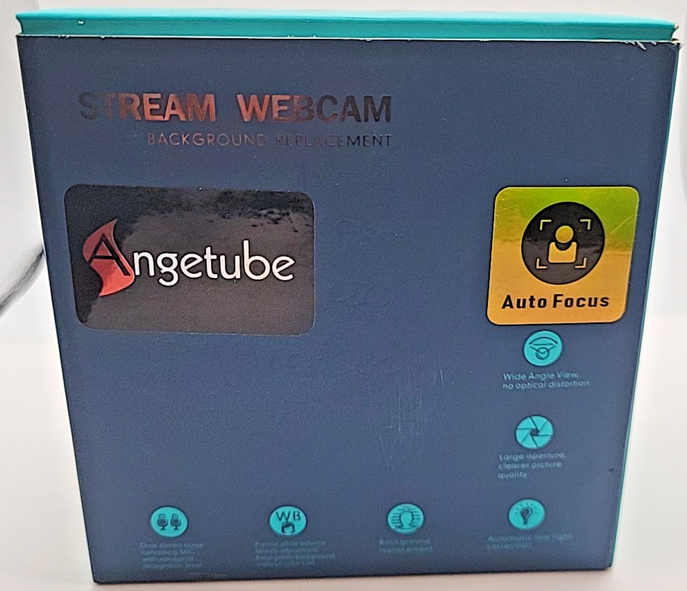 Angetube Stream Webcam Auto Focus