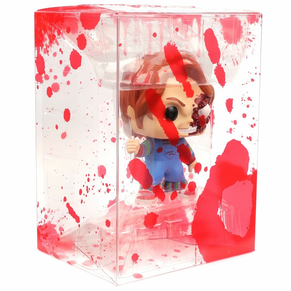 Blood Splatter Storage Box – Horror-Themed Organizer, Gift, or Display Case