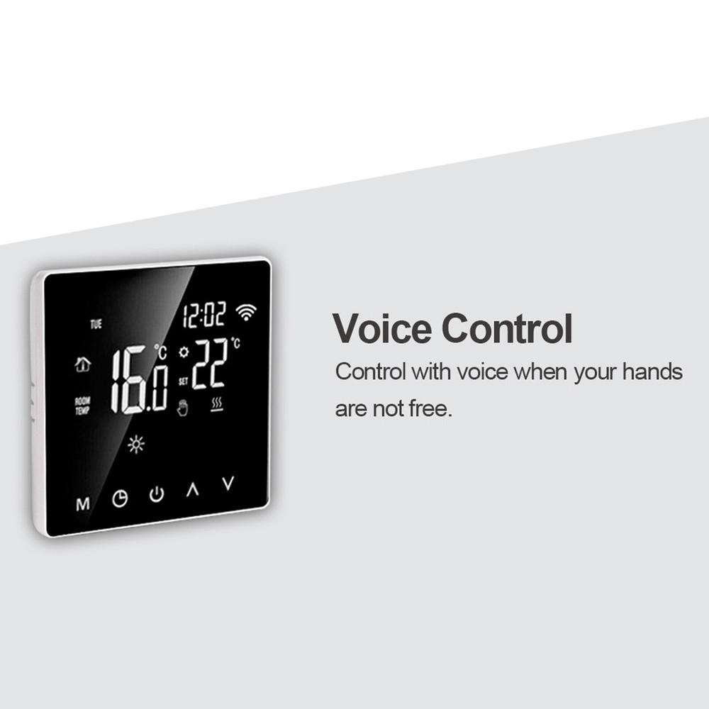 App Control Digital Smart Thermostat Programmable wifi Wireless Home Room Sensor