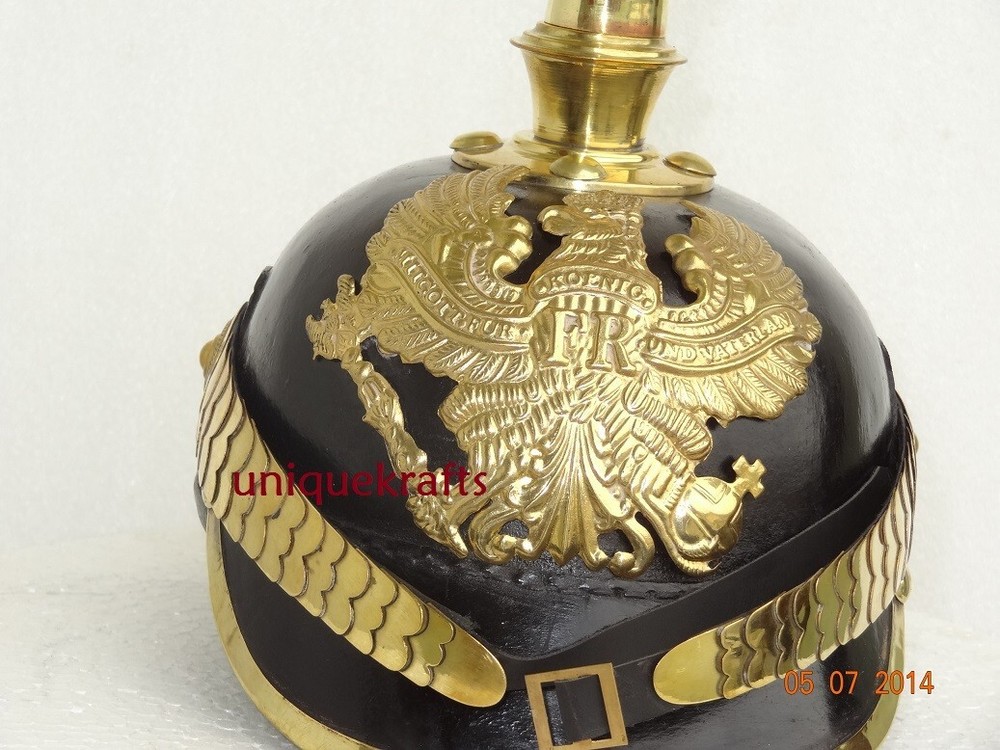 German pickelhaube Leather Helmet WW1