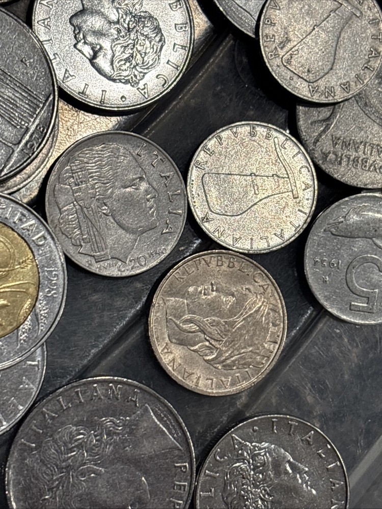 Italian Coin Lot. A
