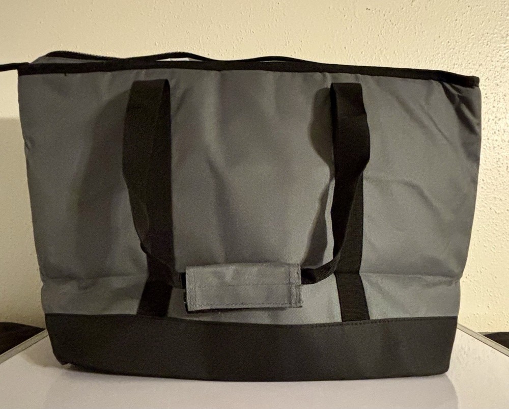 Snap on Soft Sided Cooler Bag Tote Handle Pocket Large