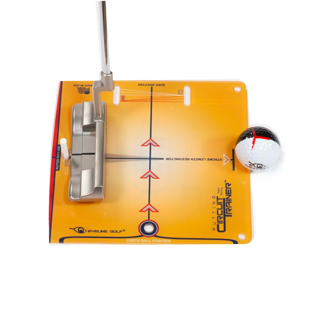 EyeLine Golf Putting Mirror Circuit Trainer, Portable Alignment Training Aids