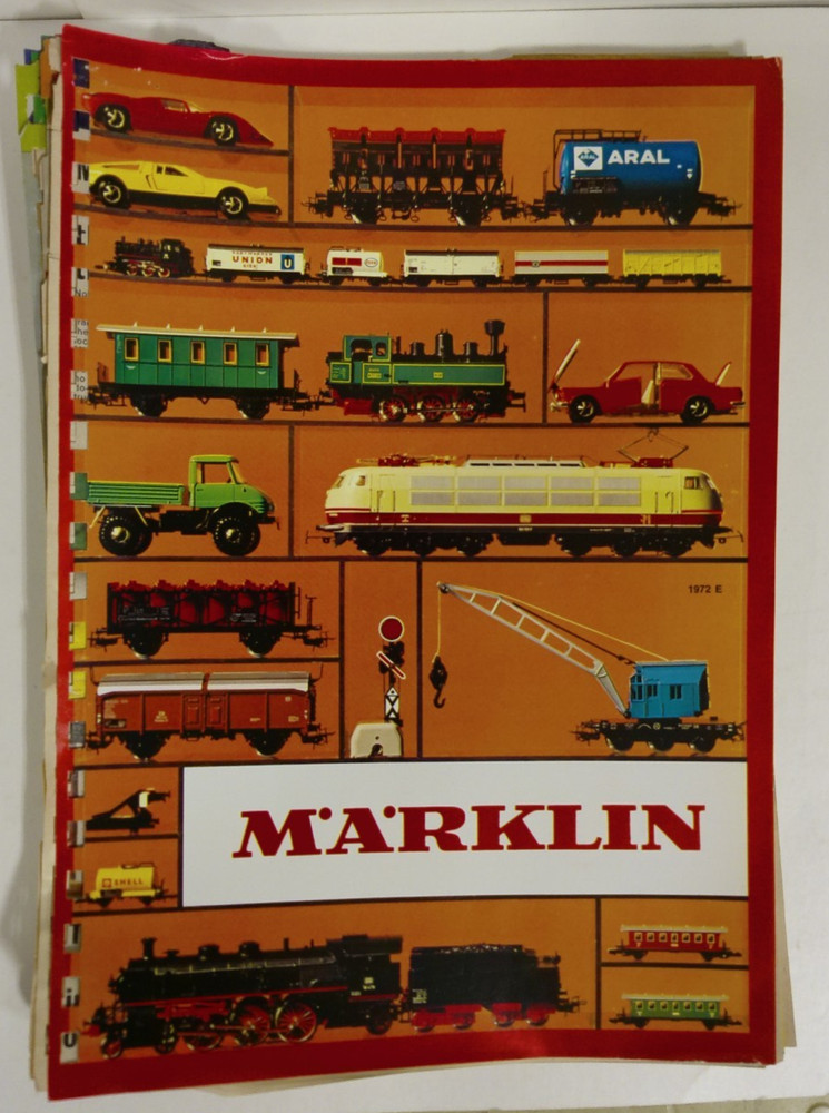 RARE Vintage Marklin 1972E Catalog