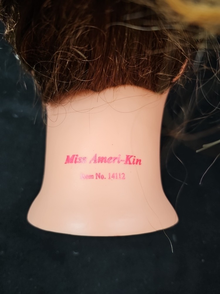 Marianna Miss Ameri-Kin No. 14112 Cosmetology Mannequin Head Used