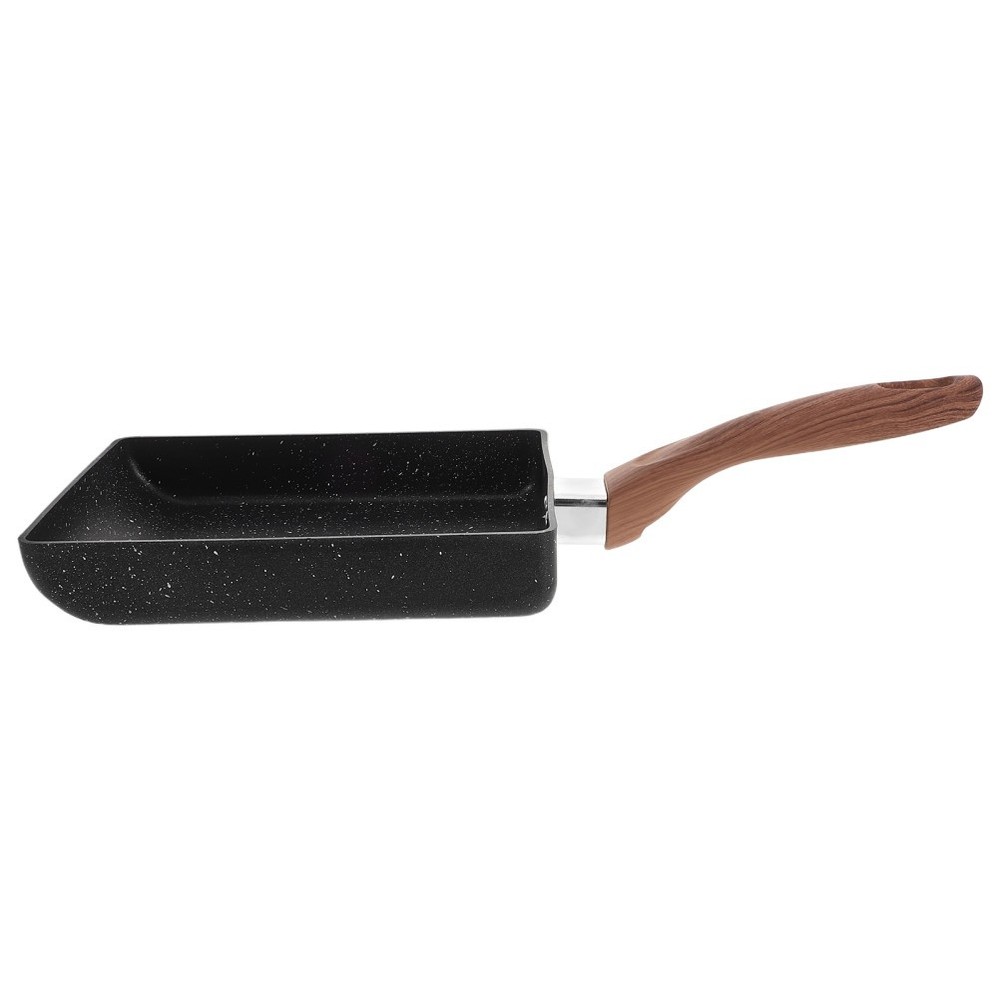 Aluminum Skillet Non-stick Copper Rectangular Frying Pan Nonstick Cookware