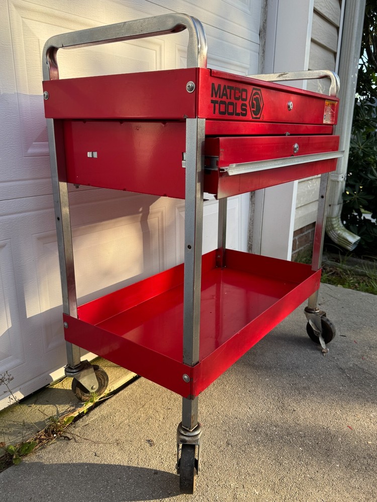 Matco Tools SP8230 Single Drawer Rolling Service Tool Cart w/Lid