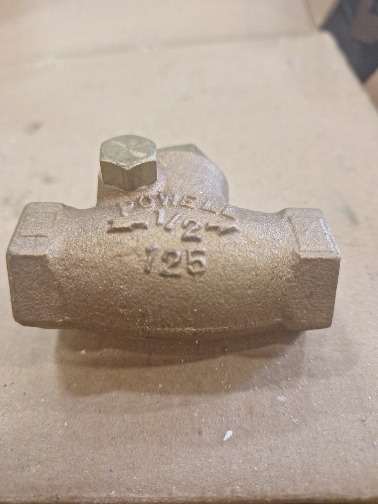 Powell 1/2" Bronze Check Valve