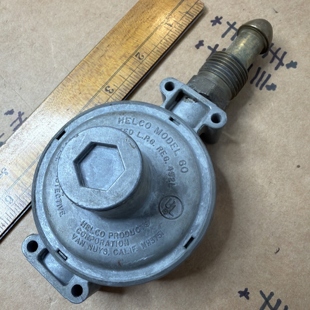 Helco Model 60 Propane Regulator