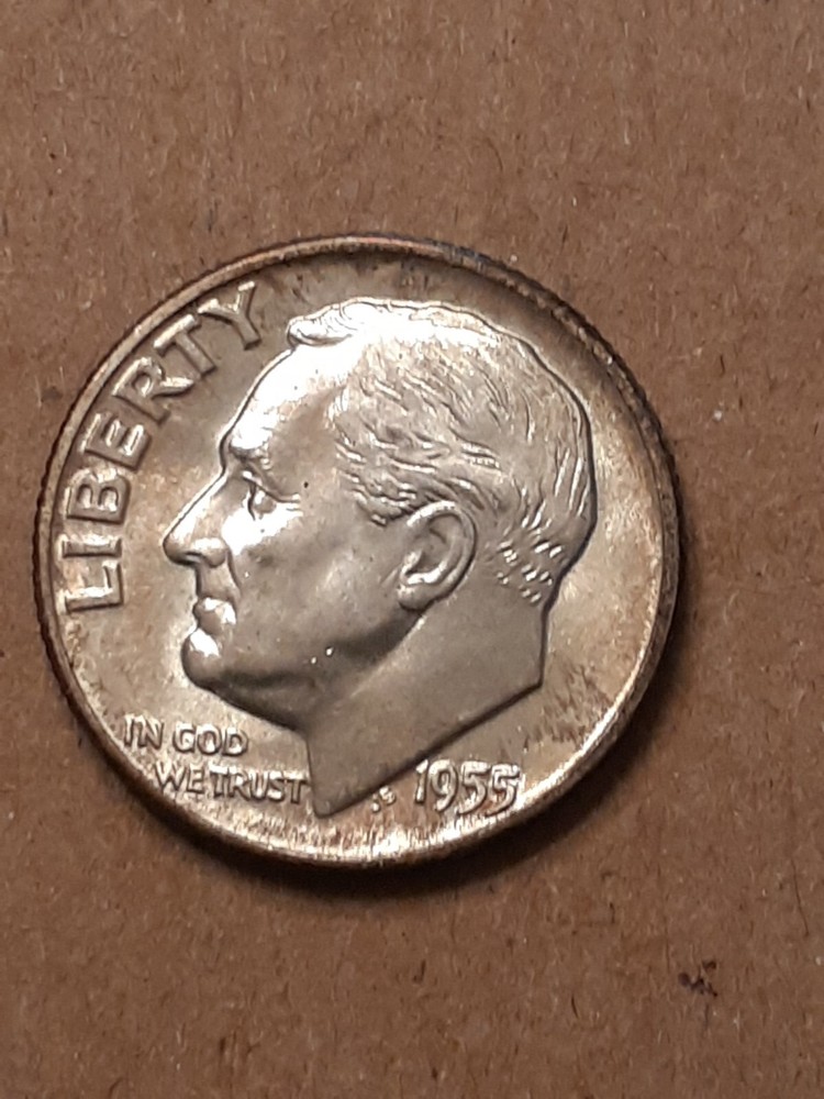 1955 D   ROOSEVELT DIME