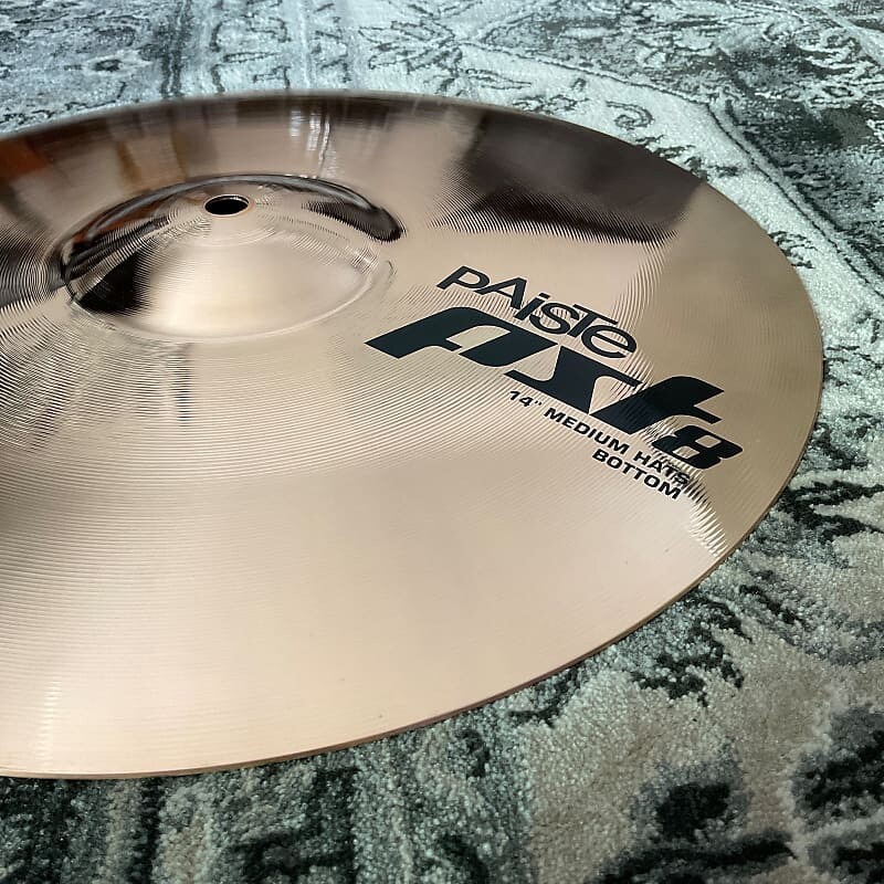 Paiste 14" PST 8 Reflector Medium Hats (Pair)