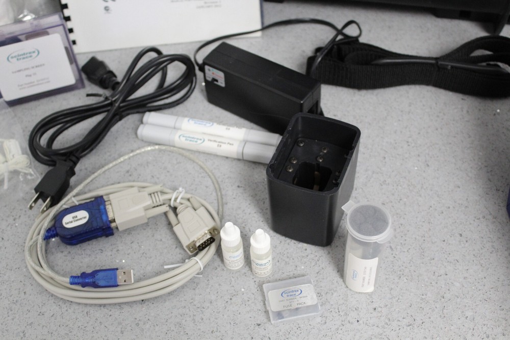 Scintrex Trace E3500 Hand Held Explosives Detector Bundle Nice Condition