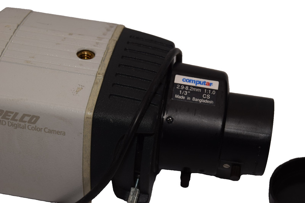 Pelco CCC5100H-6A Color Camera With Computar 2.9-8.2mm 1/3" Lens