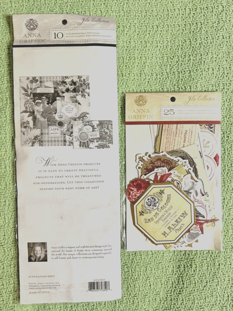 Anna Griffin Jolie Collection 35 Embellishments