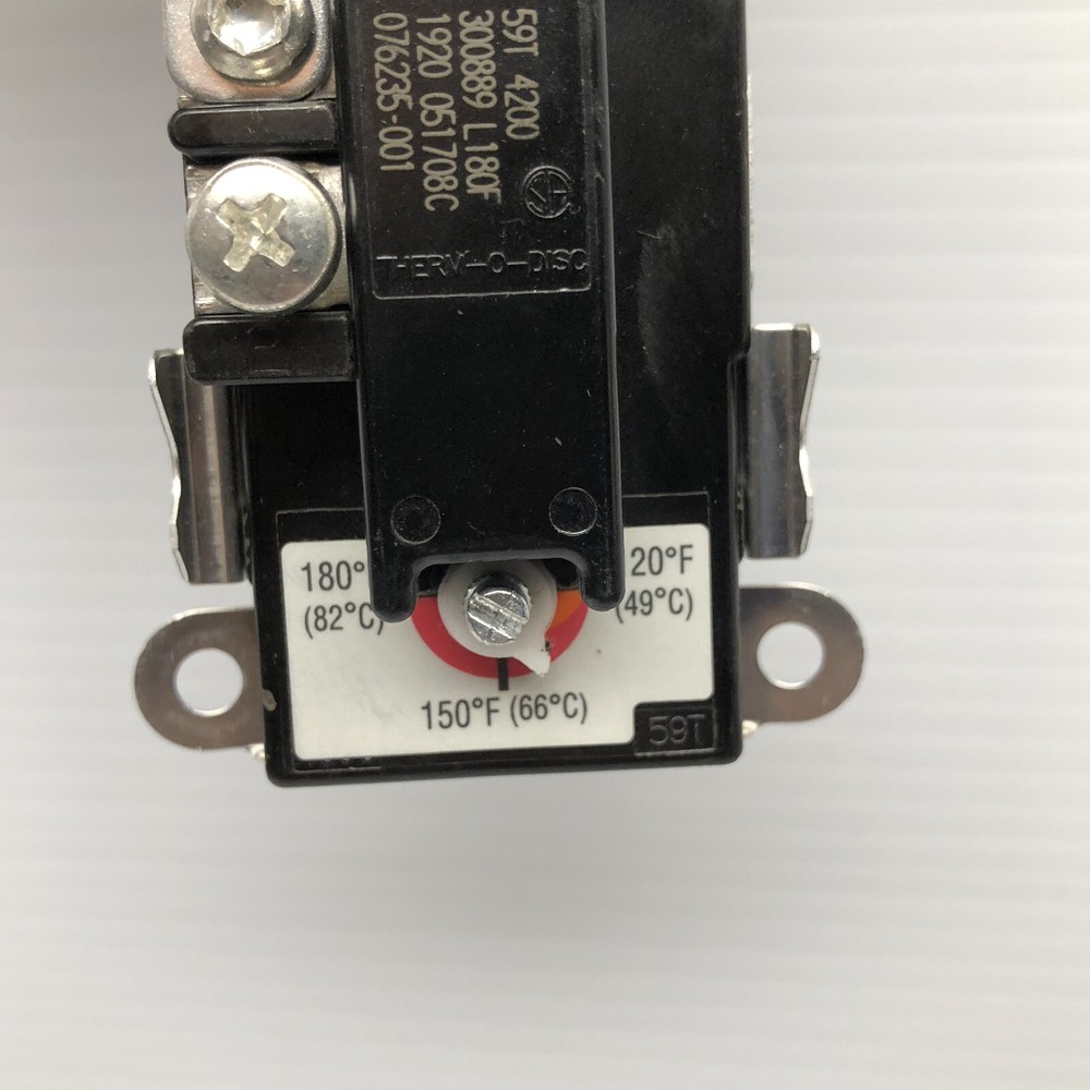 LOT OF 2 HERM-O-DISK 59T SERIES ELECTRIC WATER HEATER CONTROL 66T 4401