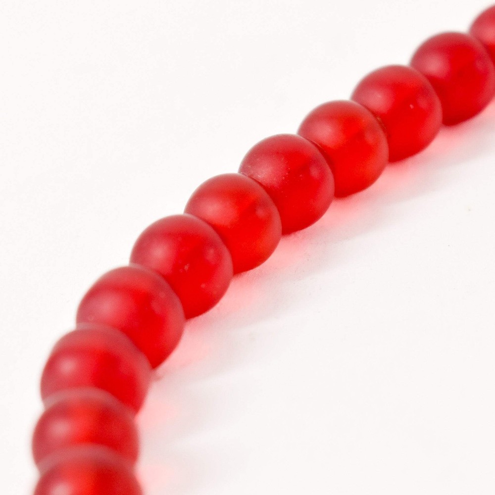 Cranberry Translucent Red Trade Beads