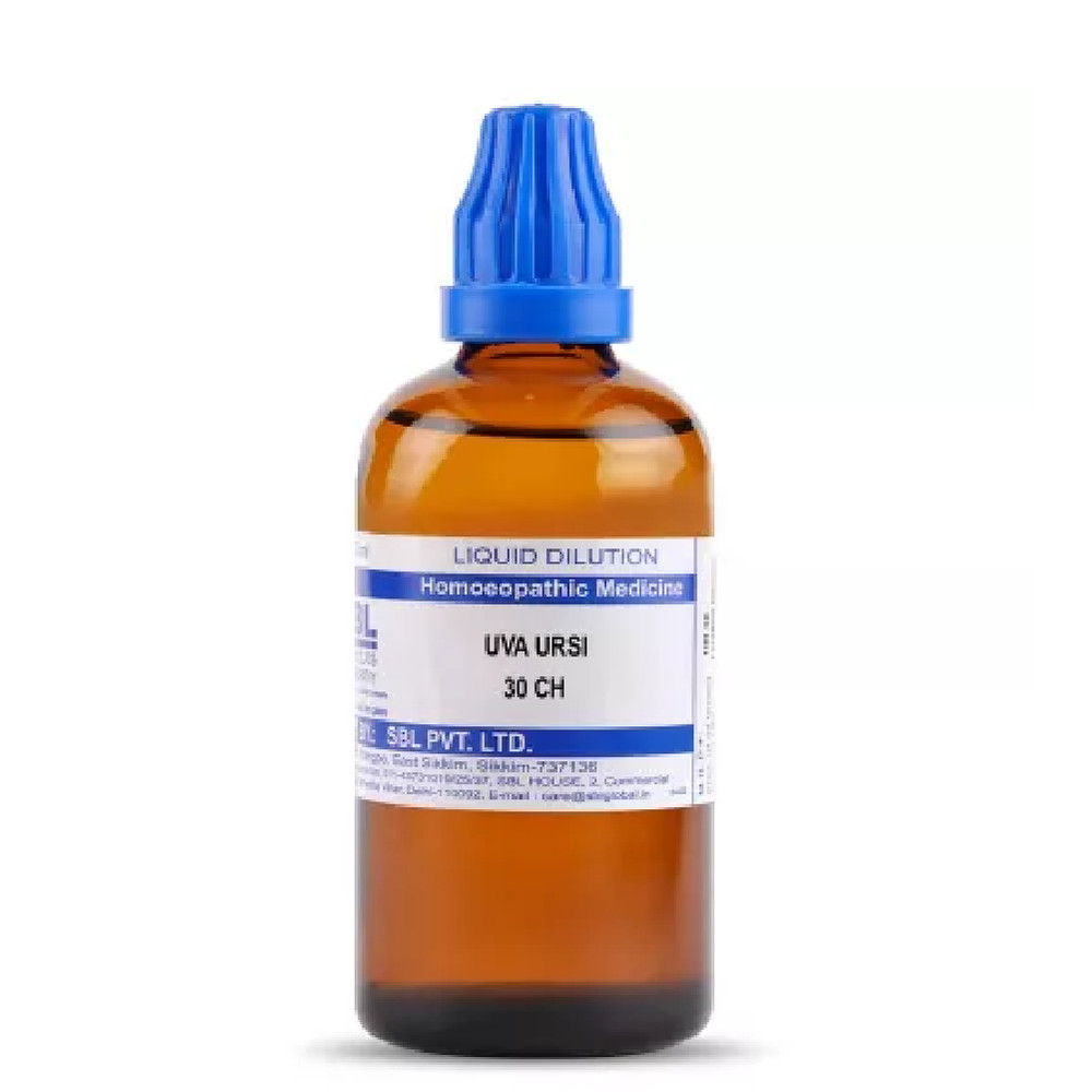 SBL Homeopathic  Uva Ursi (30 ML / 100 ML) (Select Potency)