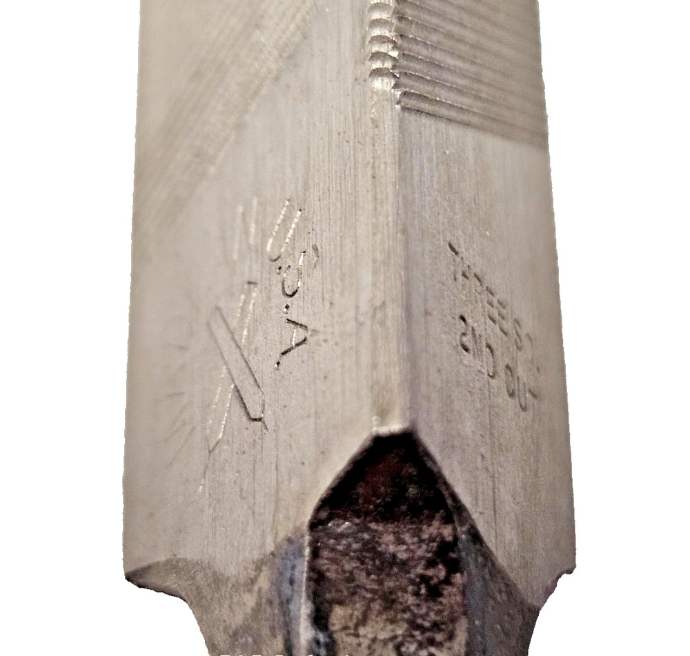 8" Triangular File 16069N Nicholson Second Double Cut Three Square 3 Square