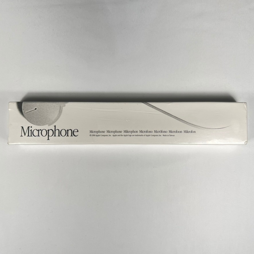 Vintage 1990 Apple Microphone FACTORY SEALED in Original Box Apple Computer Mic