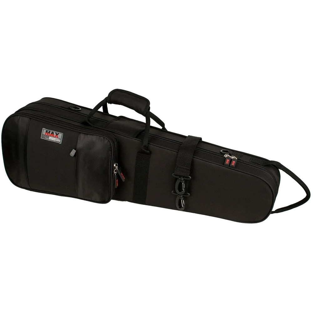 Protec MX044 4/4 Violin Shaped MAX Case, Black
