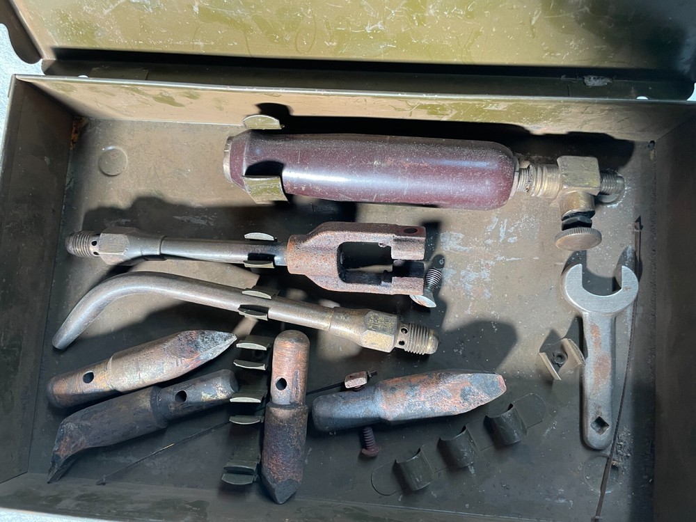 Antique Soldering Torch Tip Kit